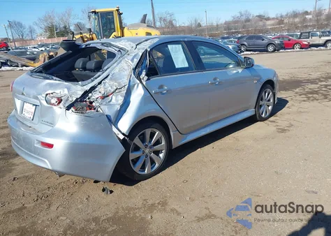 2012 Mitsubishi Lancer Sportback Gt из США, поврежденный, VIN JA32X8HW6CU015142